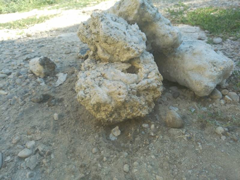 A Pertuis, bouchon de savon extrait après hydrocurage