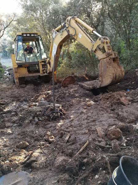 Changement d’un tronçon de canalisation EU générale sur 30 m à Lauris