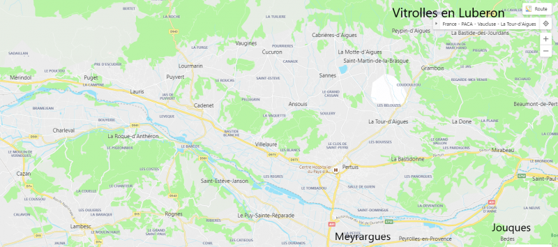 Secteur d'intervention Assainissement de Provence